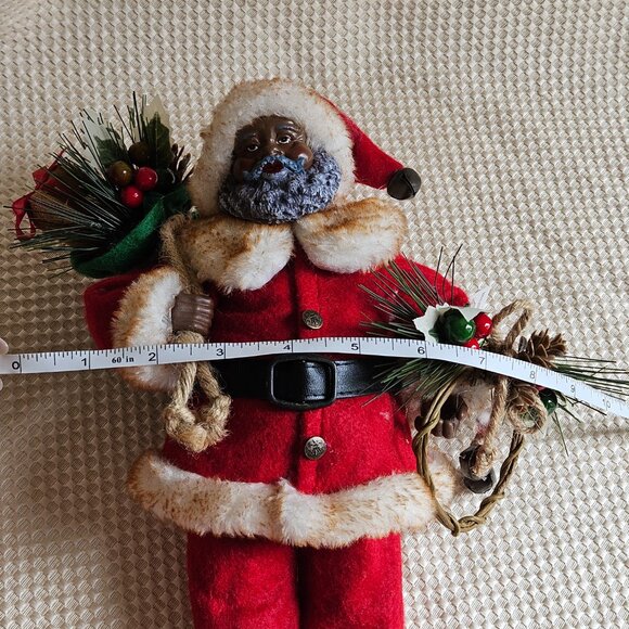 Ashland Christmas Collectible Santa with Gift Sack Holly‎ - NEW with tag - Picture 10 of 10